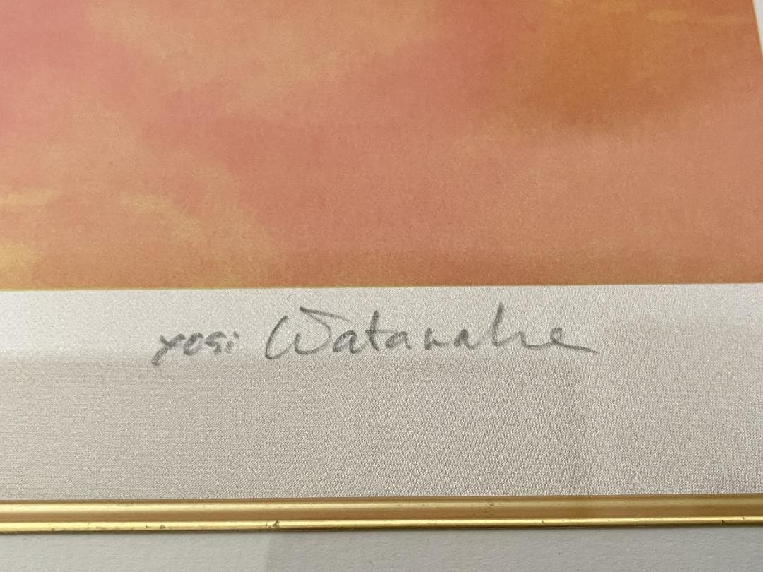 リトグラフ【ヨシ・ワタナベ】(渡辺芳夫) ヴァンクリーフ アペルの夏 4/100