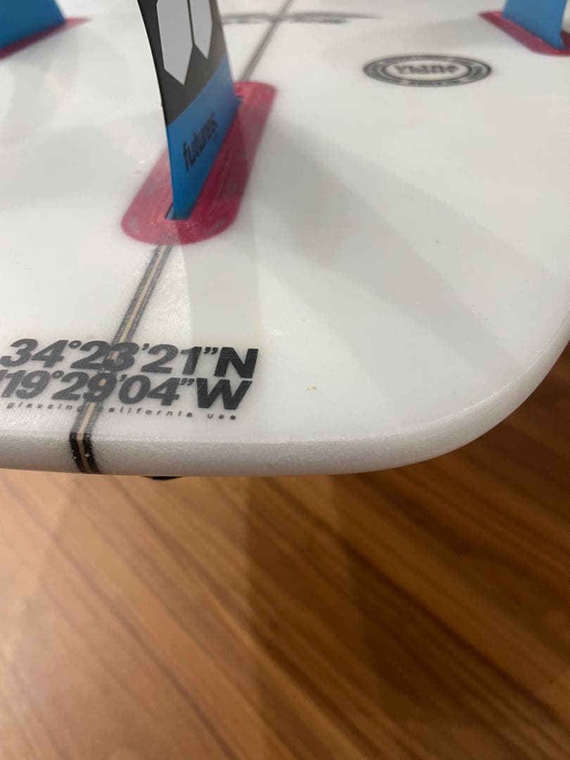 【直接引き取り】【フィン付属】チャンネルアイランド サーフボードOG flyer