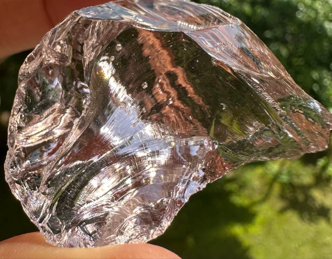 シエラネバダ産アンダラクリスタル　ピンク　高次元ヒーリング　瞑想ヨガ