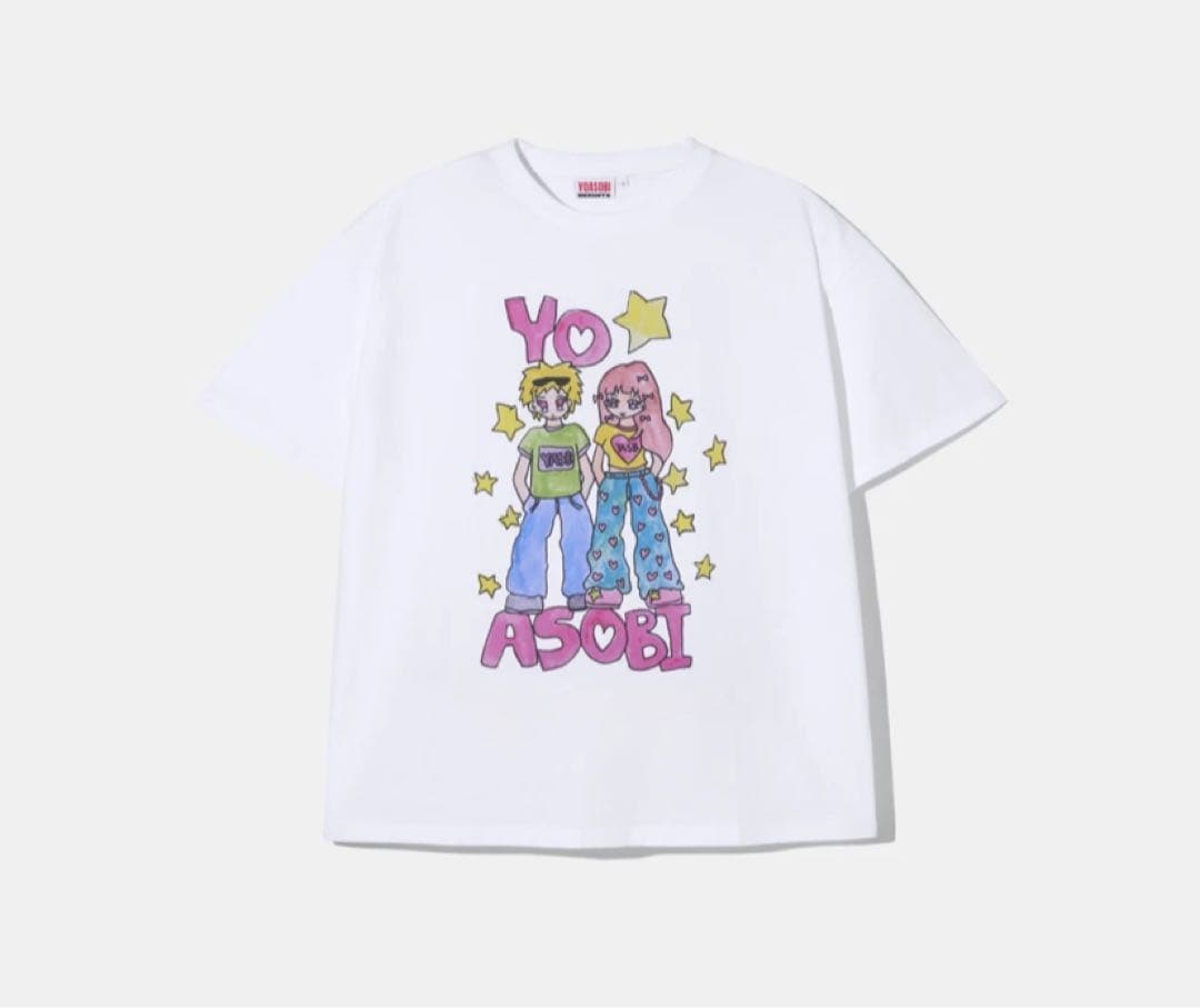 【新品】海外限定グッズ　YOASOBI Tシャツホワイト(XL) yoasobi