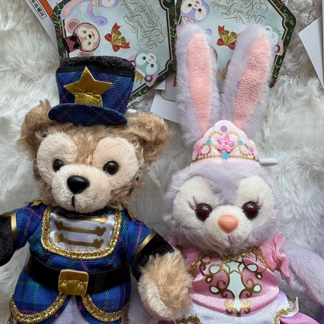 ディズニー　ダッフィー ＆フレンズ　くるみ割り人形　ぬいぐるみバッジ　まとめ売り