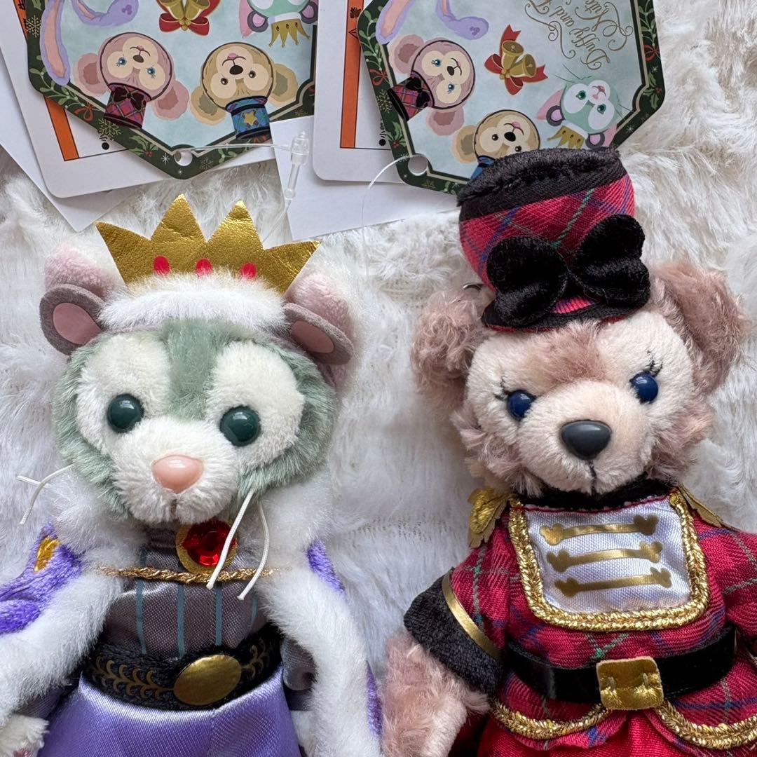 ディズニー　ダッフィー ＆フレンズ　くるみ割り人形　ぬいぐるみバッジ　まとめ売り