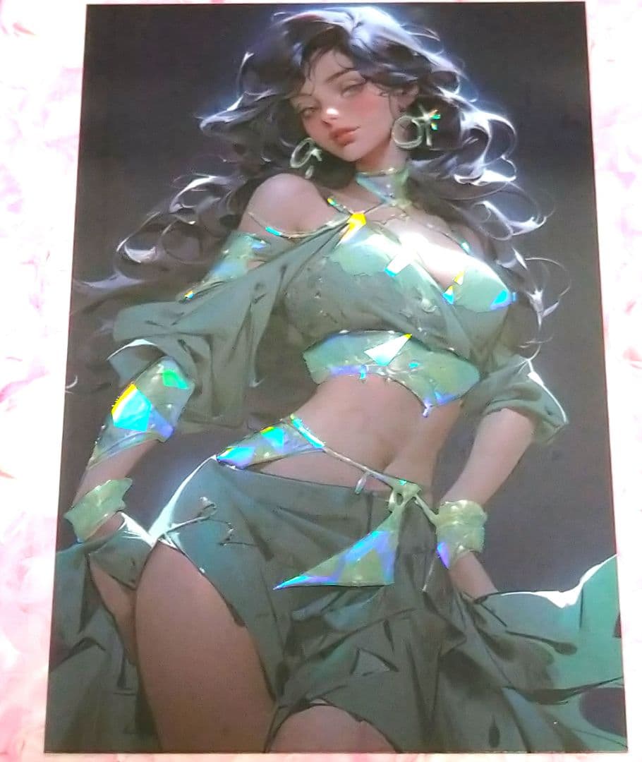 廃盤品✩J914＃舞动奇迹(贝壳光)团长加单合集切り売り海外人物女の子AIマステ