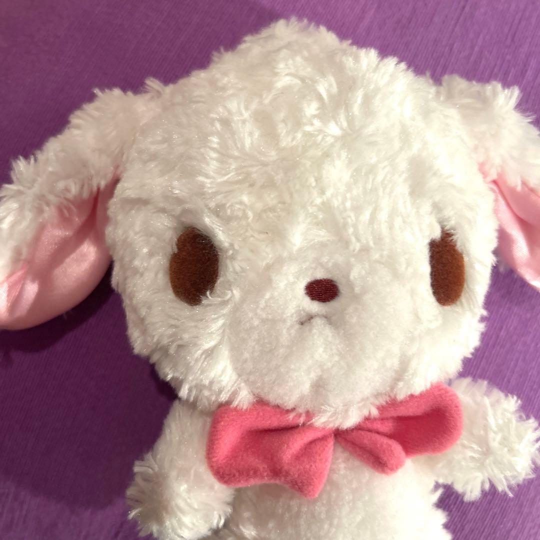 希少　シュガーバニーズ　ぬいぐるみ　しろうさ　ミニ冊子　2005年製　ダグ付き