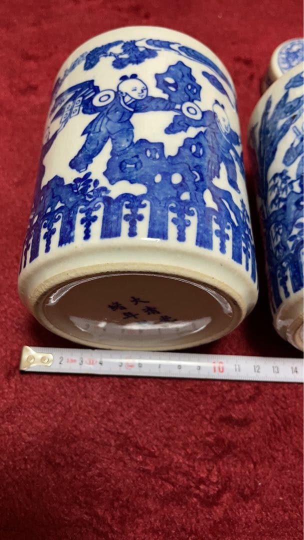 青花瓷瓶2個