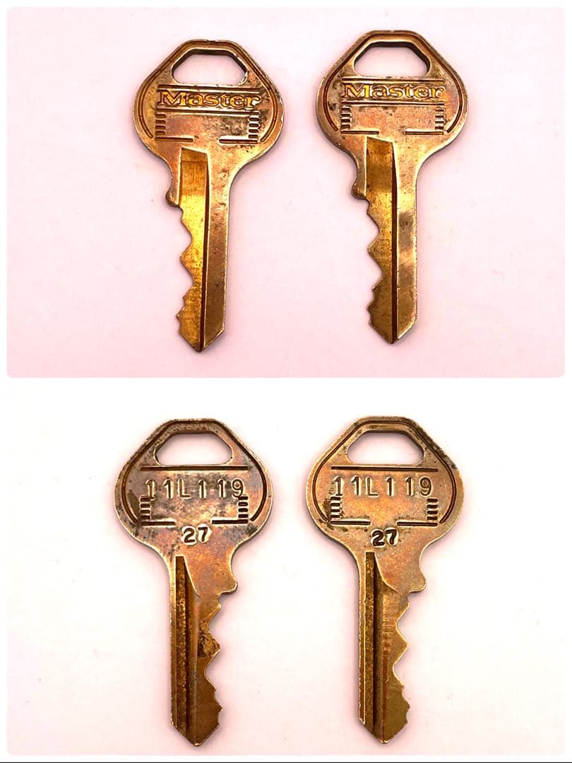 ハーレー純正パドロック　ショベル　ハンドルロック　南京錠