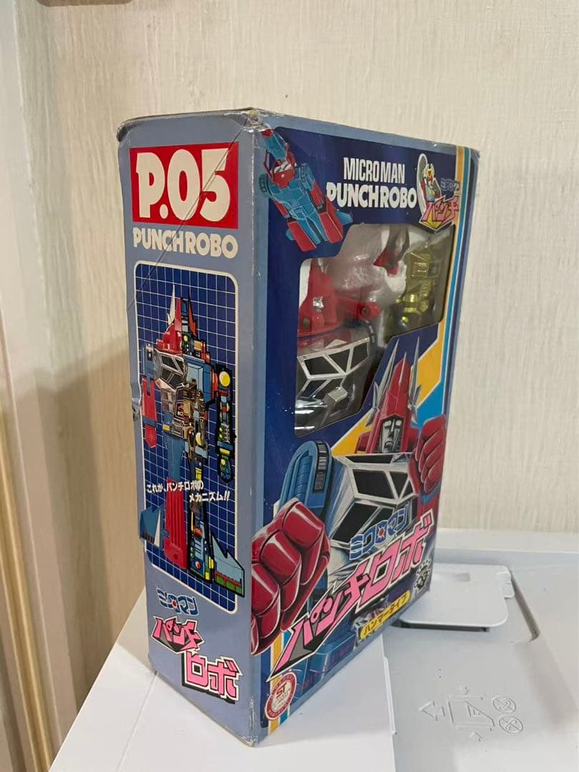 ミクロマン　パンチロボ　タカラ