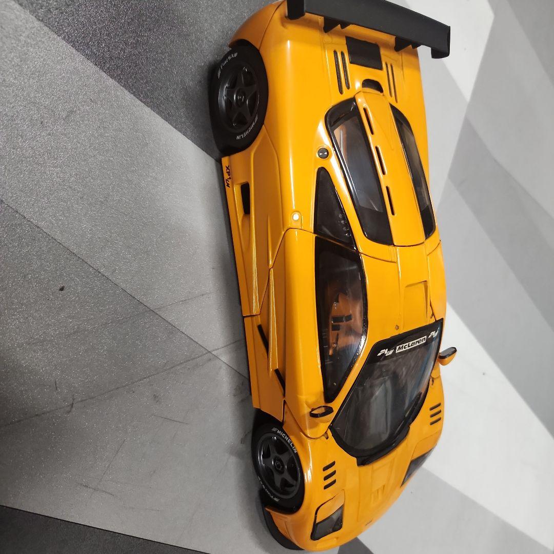 McLaren F1 ミニカー 1/18 オレンジ UTモデル 箱無し