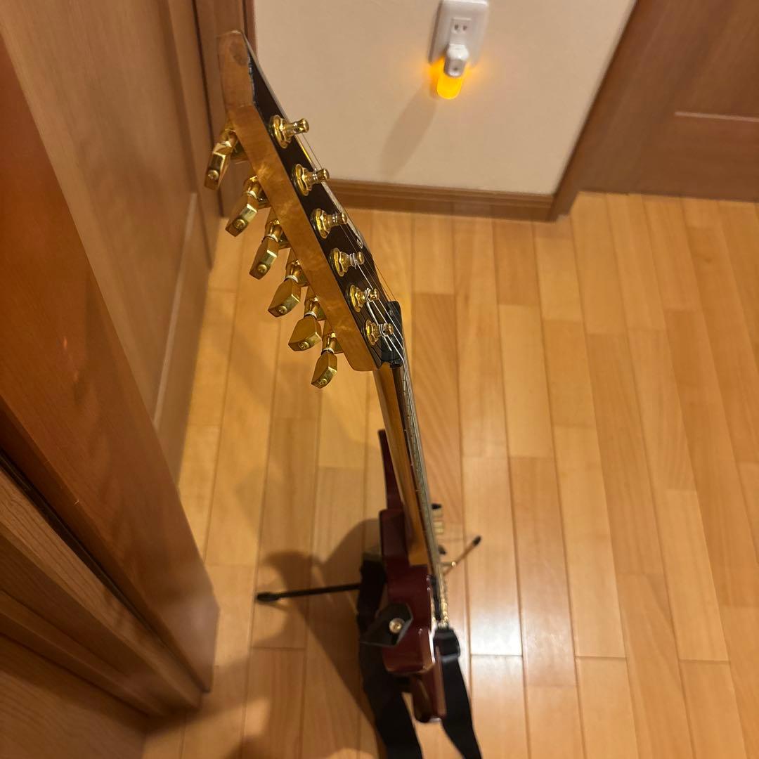 日本製 FERNANDES FGZ トレモロアーム・ストラップ付 新品弦張替済