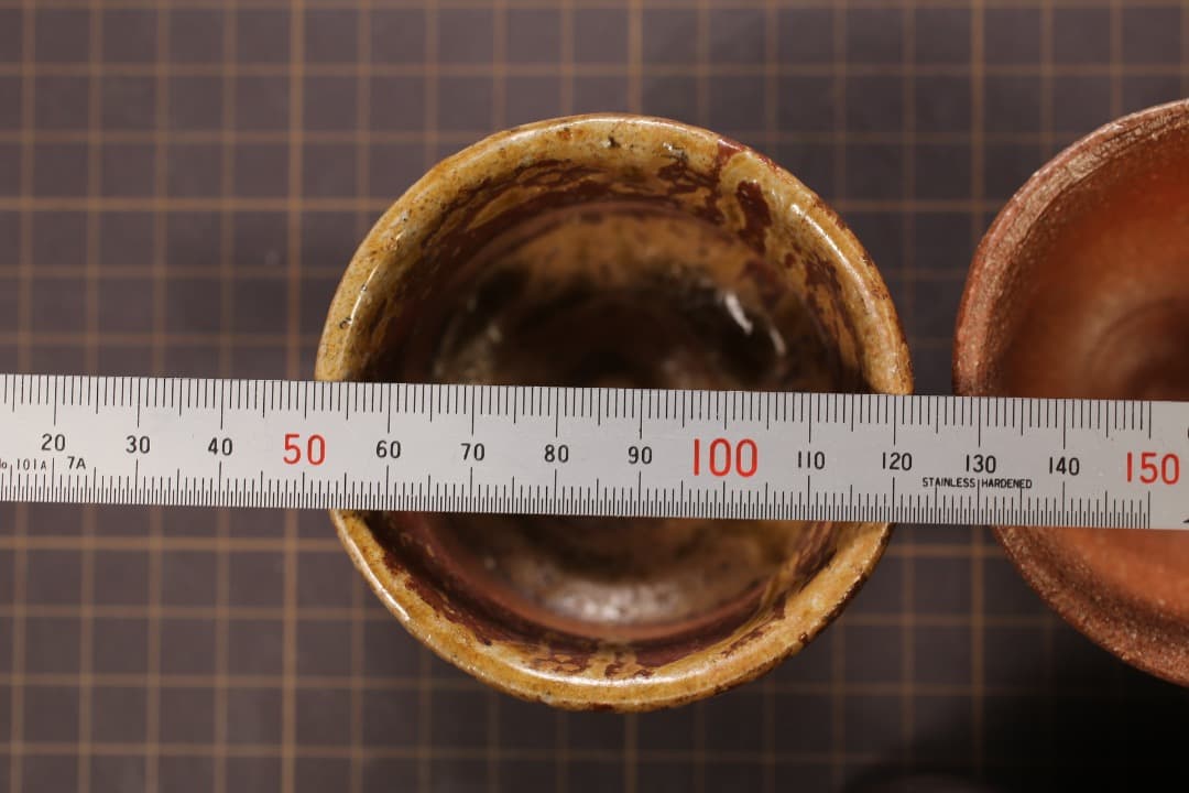 【即購入可】備前焼／ぐい呑み／７点まとめて／酒器／猪口／工芸／骨董／古美術／古玩