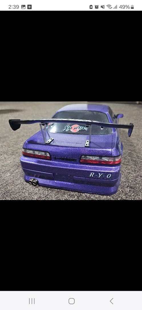 最終値下げ、ドリラジ.ラジコン、SILVIA(S13)ボディーのみ