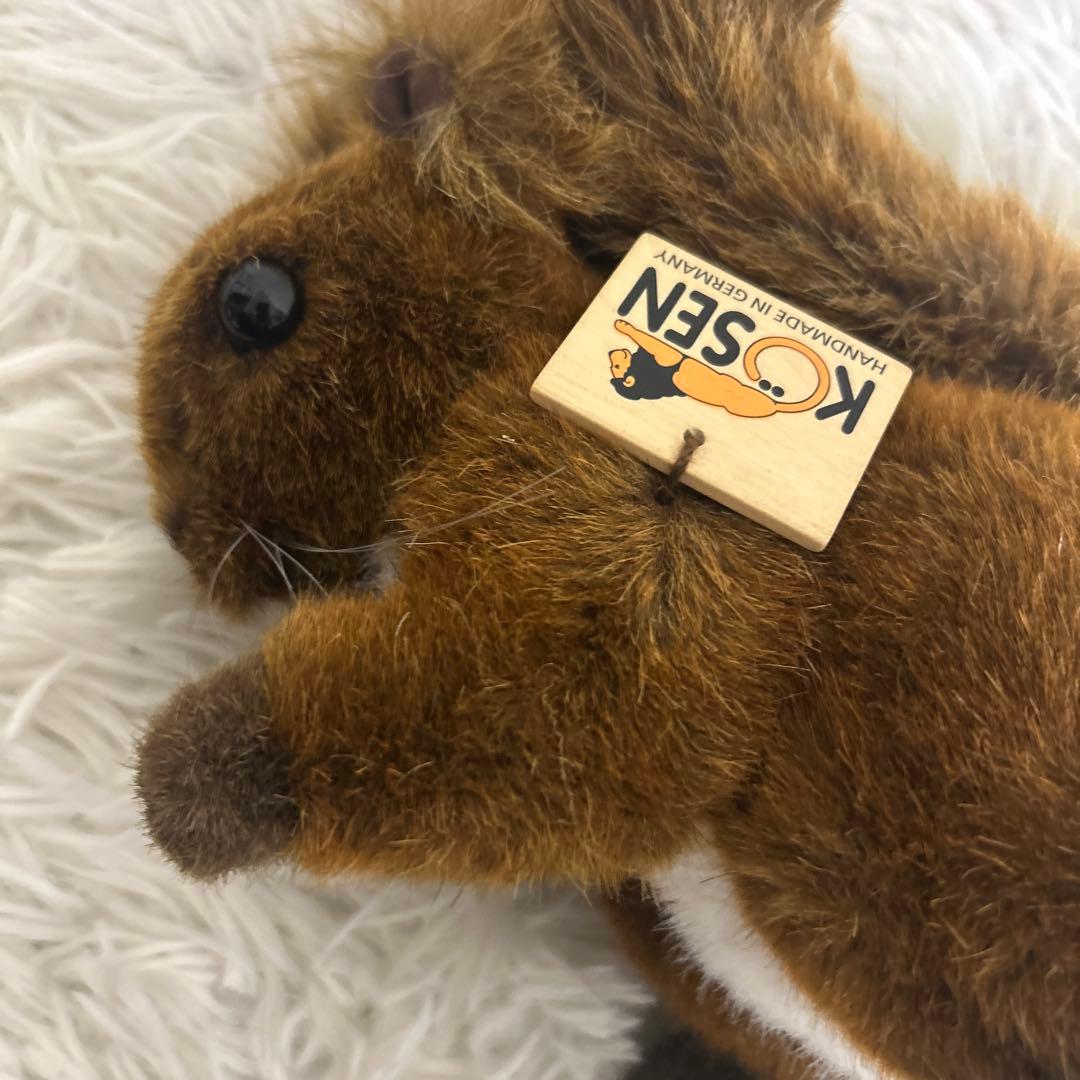 【極美品】タグ付き　KOSEN ケーセン りす ２３㎝　参考定価23,650円