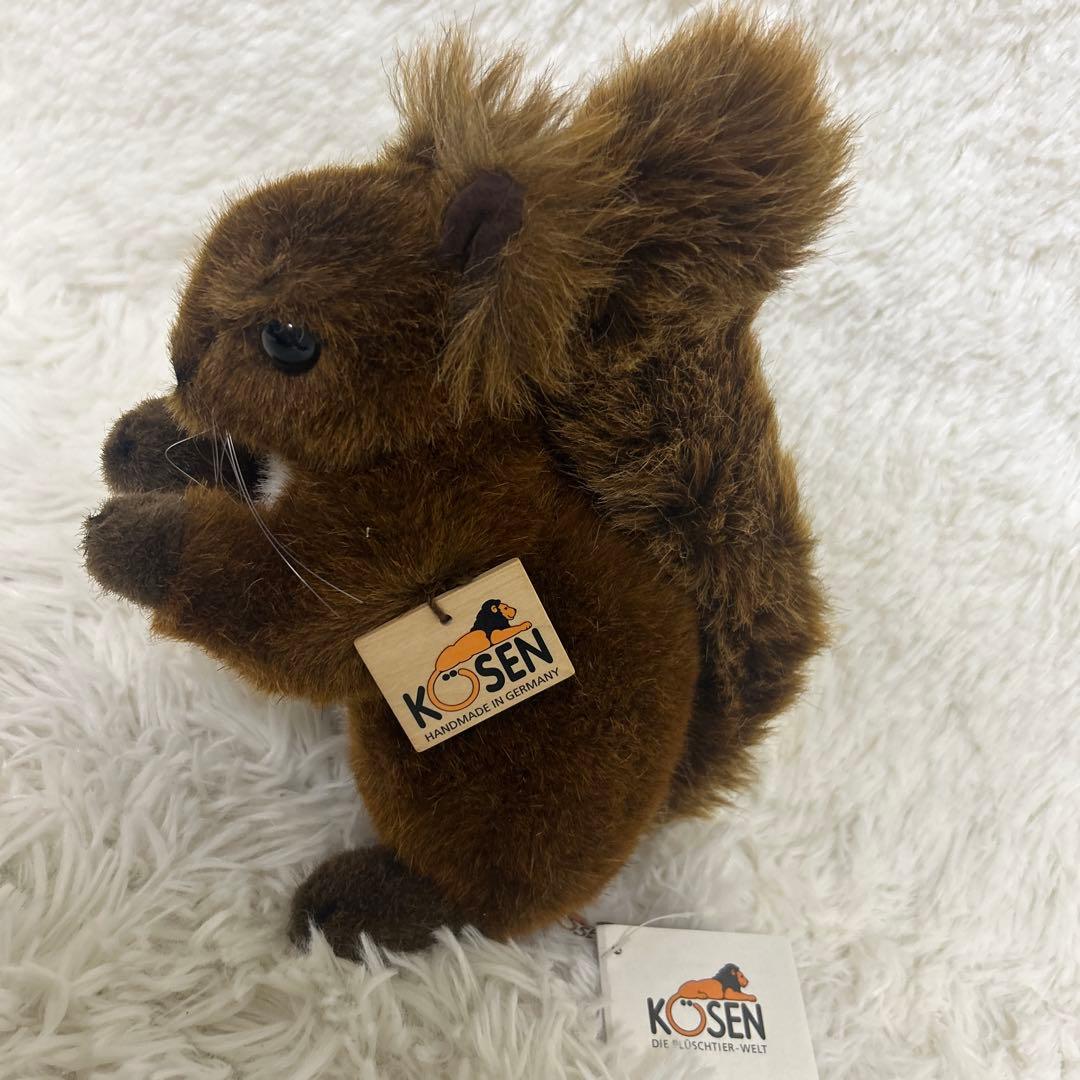 【極美品】タグ付き　KOSEN ケーセン りす ２３㎝　参考定価23,650円