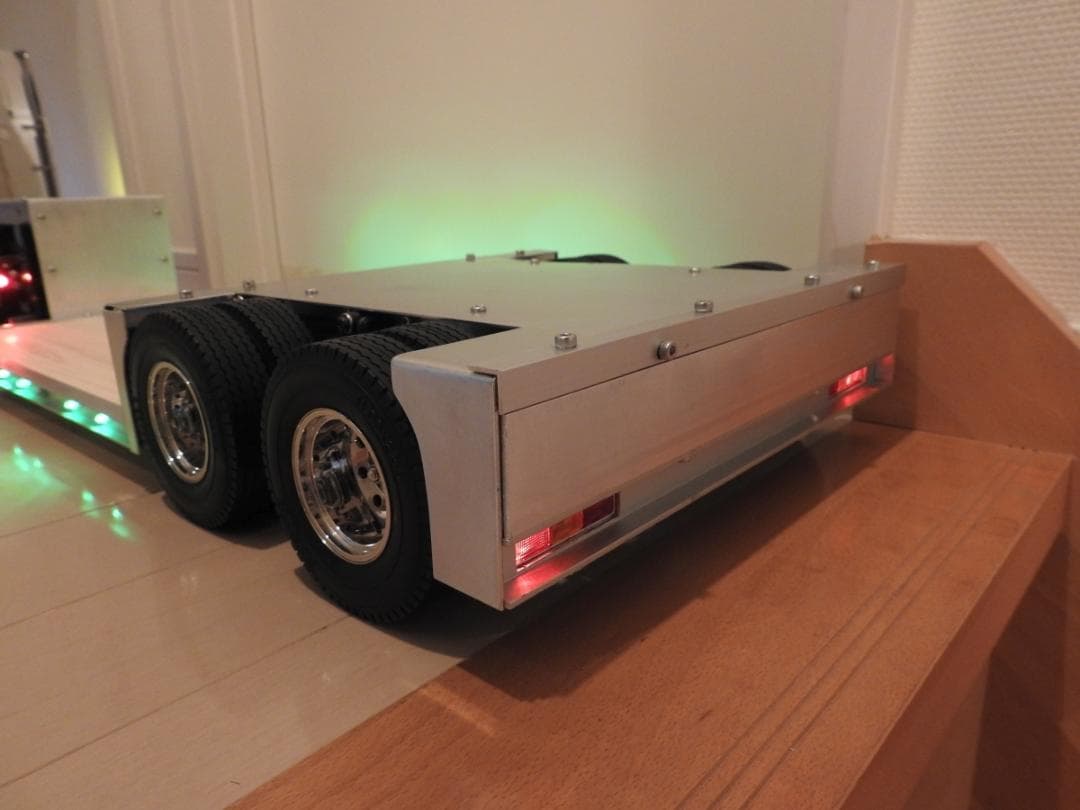タミヤ 1/14 トレーラー 自作低床トレーラー