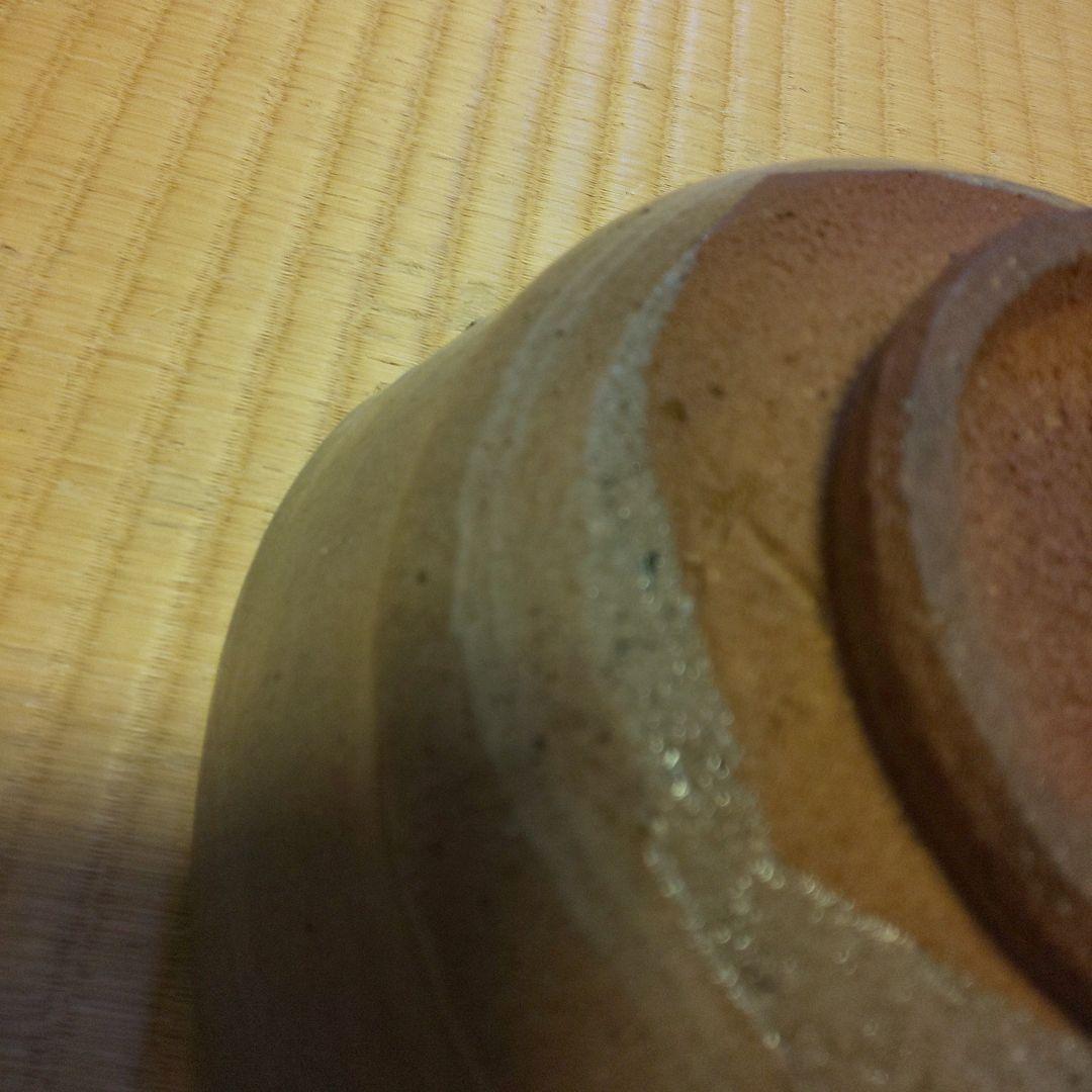 A 177 　　絵唐津 　主菓子器 ・西岡小十（共箱あり）