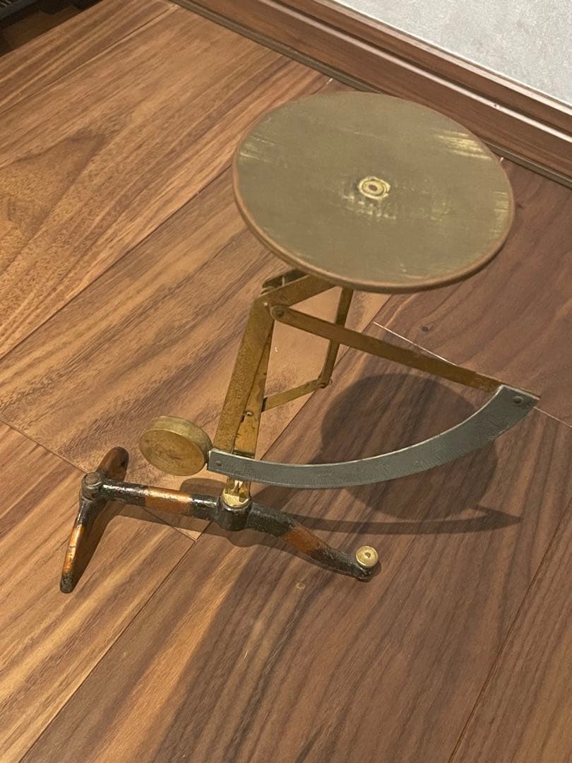 フランス製　アンティーク　レタースケール