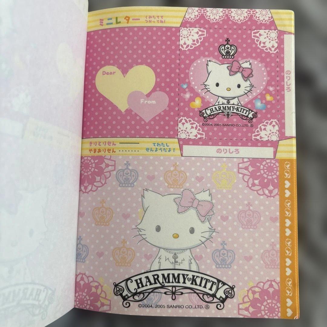 【レア】サンリオ チャーミーキティ メモ帳 メモパッド ティアラ 平成レトロ