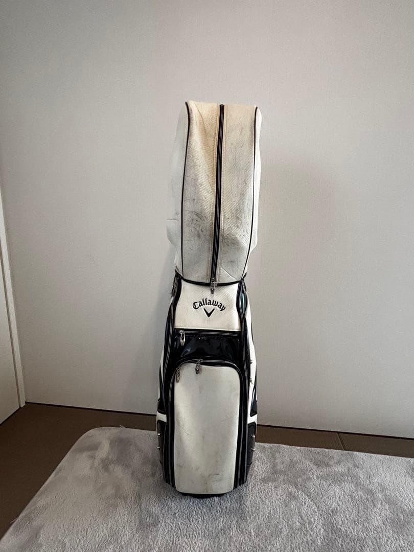 【DY】Callaway キャディバッグ ホワイト/ダークグリーン