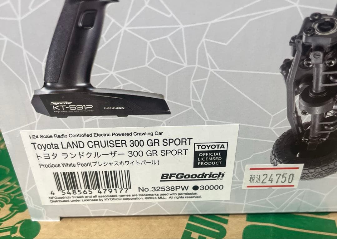 ミニッツ 4×4 トヨタ ランドクルーザー300 GR SPORT×ボディ