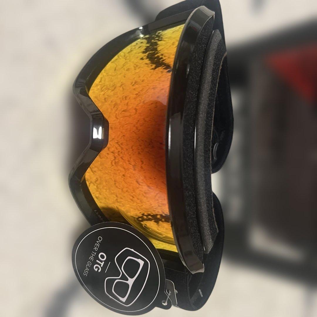 未使用女性子供　DRAGON オーバーザグラス ゴーグルDXT メガネ対応スノボ