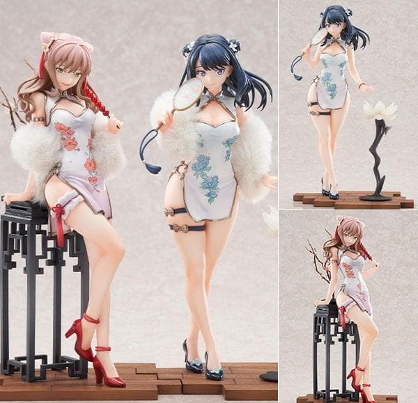 グリッドマン ユニバース 宝多六花＆南夢芽セット　チャイナドレスVer. 1/7