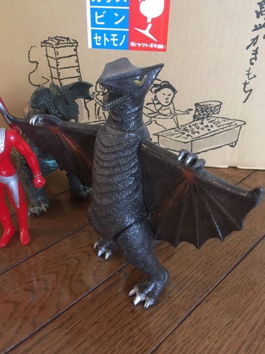 日本製 ギャオス バラゴン その他おまけ ソフビ 計4体
