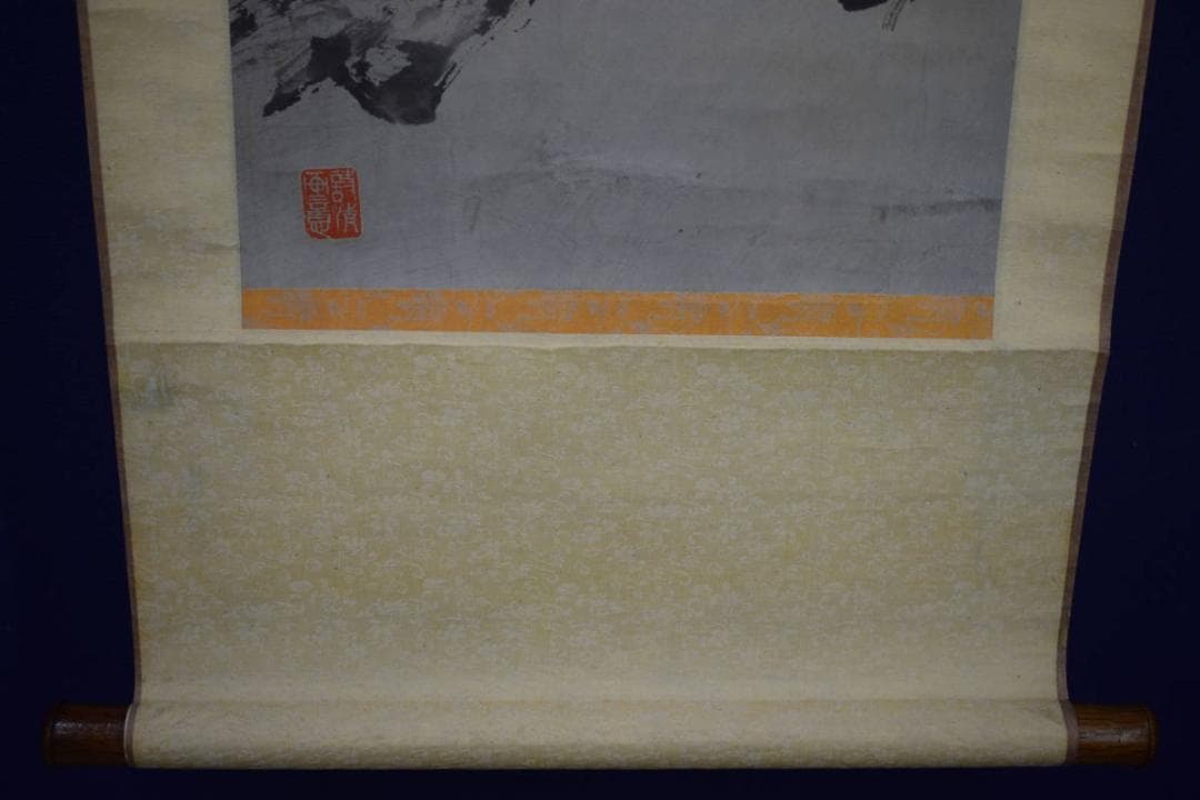 複製/斎白石/斉白石/鷹画賛/工芸/布袋屋掛軸HJ-633