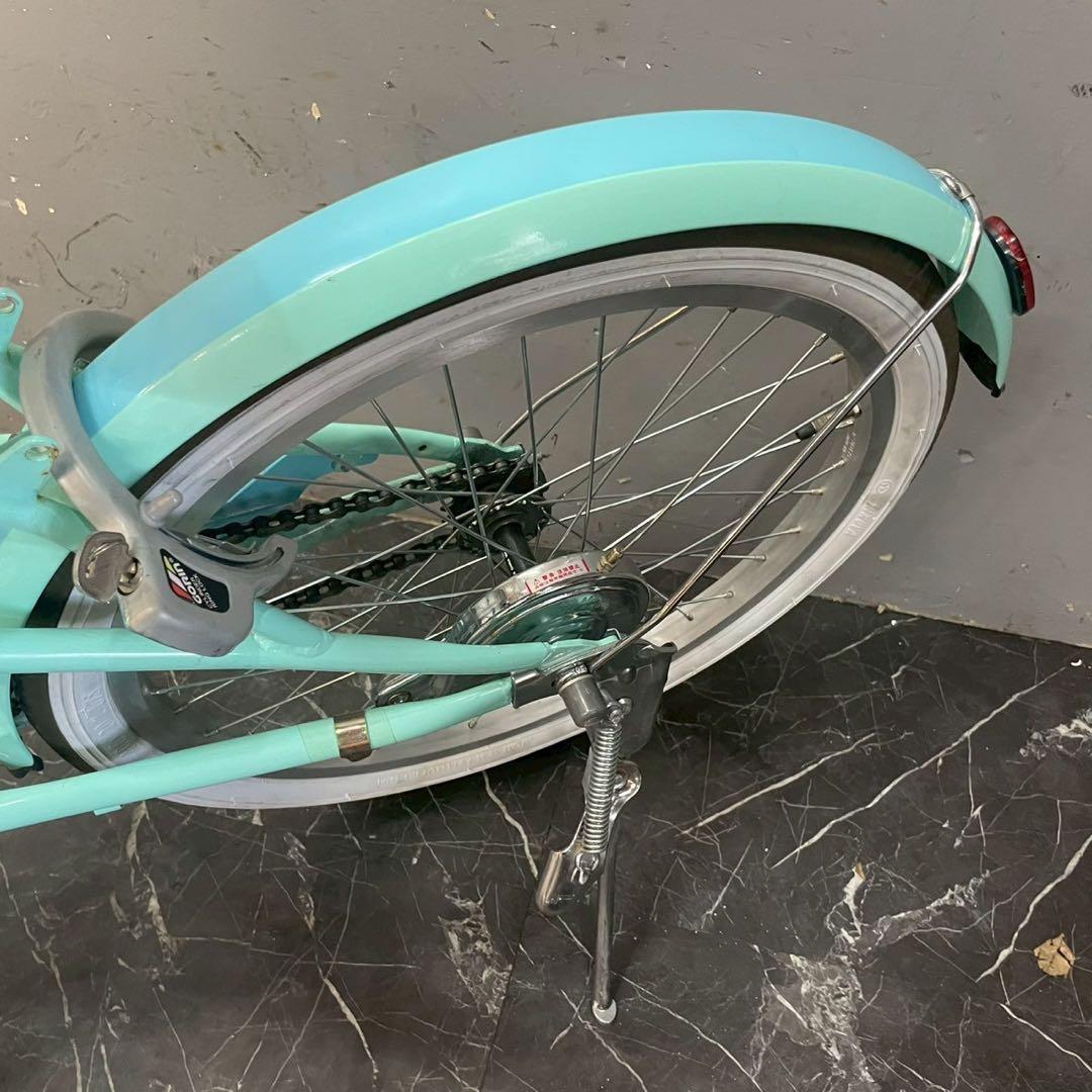 【1】《一般車》子供用自転車 silver ring cute ミントグリーン