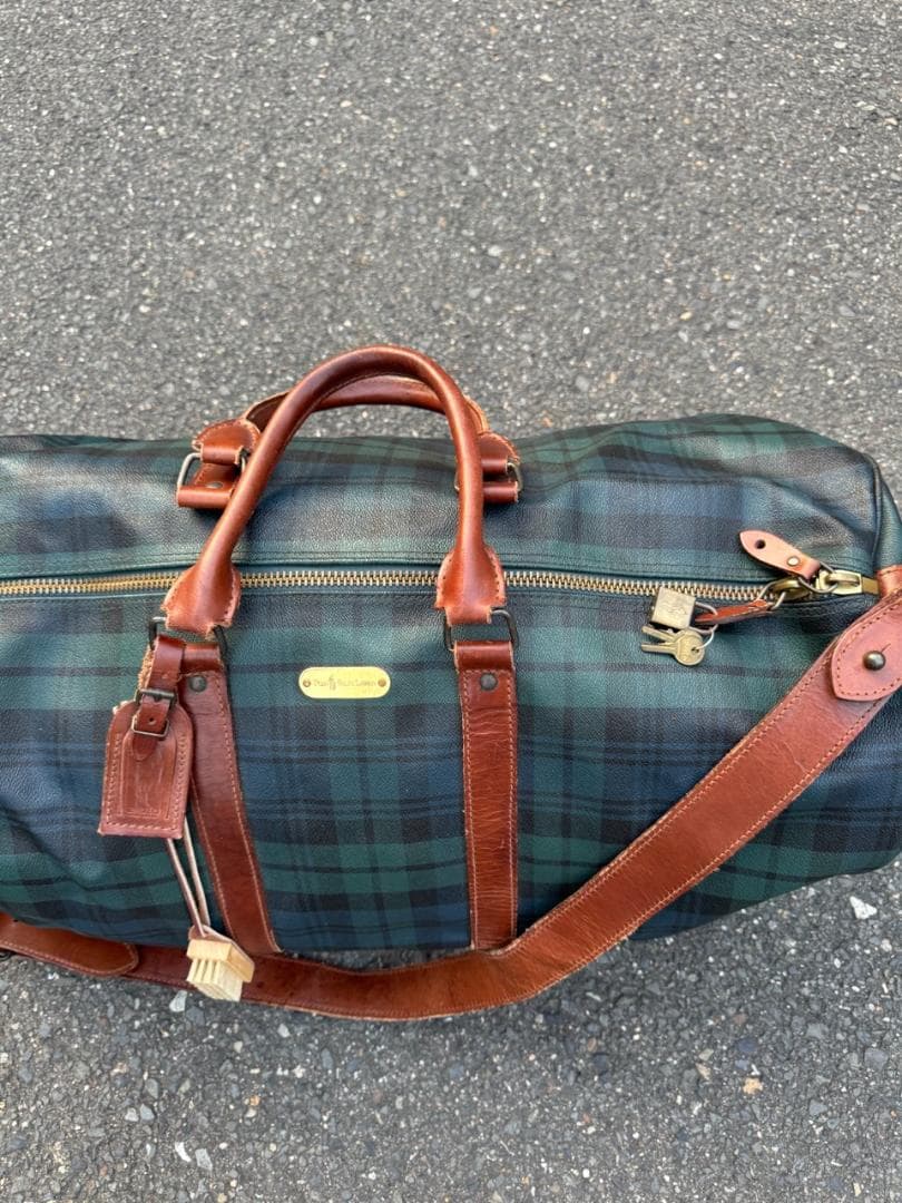 Vintage ラルフローレン　ボストンバッグ