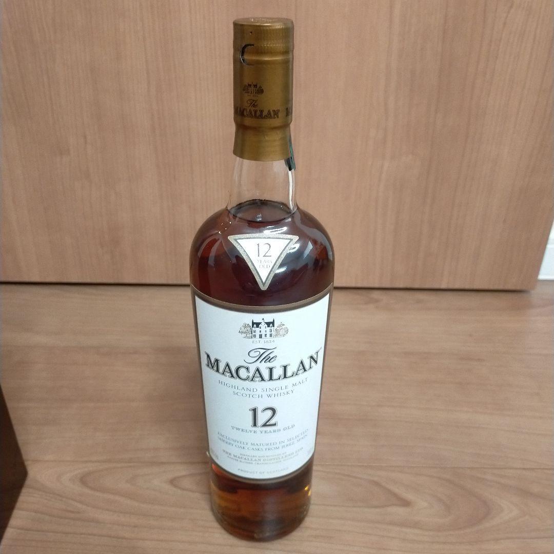未開封★The Macallan 12 モルト ウイスキー マッカラン 700