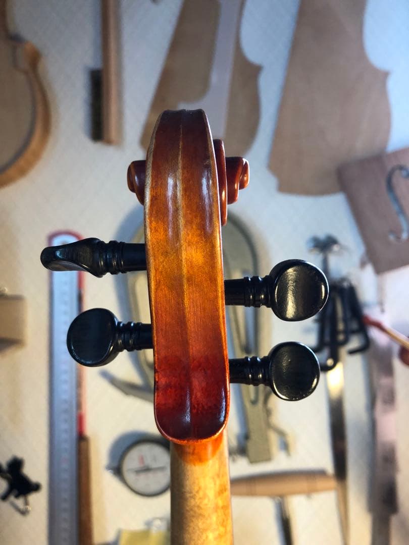 【駒&魂柱調整済】Suzuki分数バイオリンNo280 1/8 1977