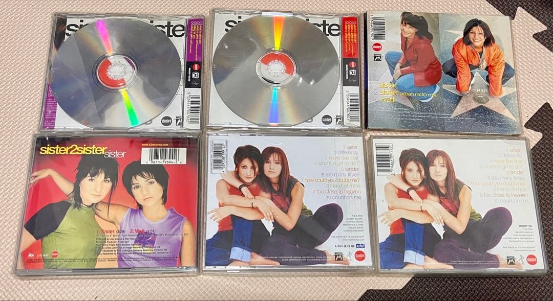 【激レア廃盤未使用】　sister2sister CD 6枚セット