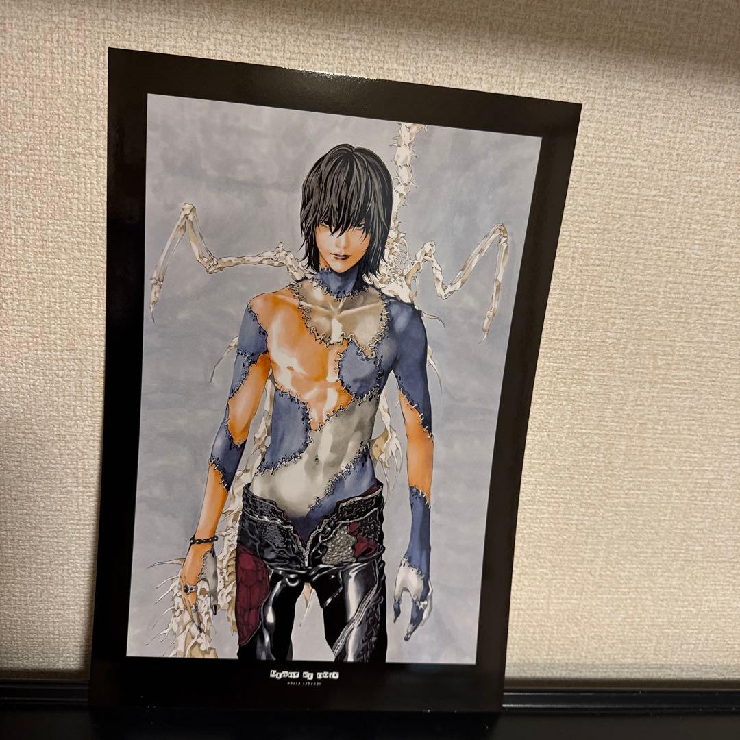 Blanc et noir : 小畑健画集 初版 ポストカードつき