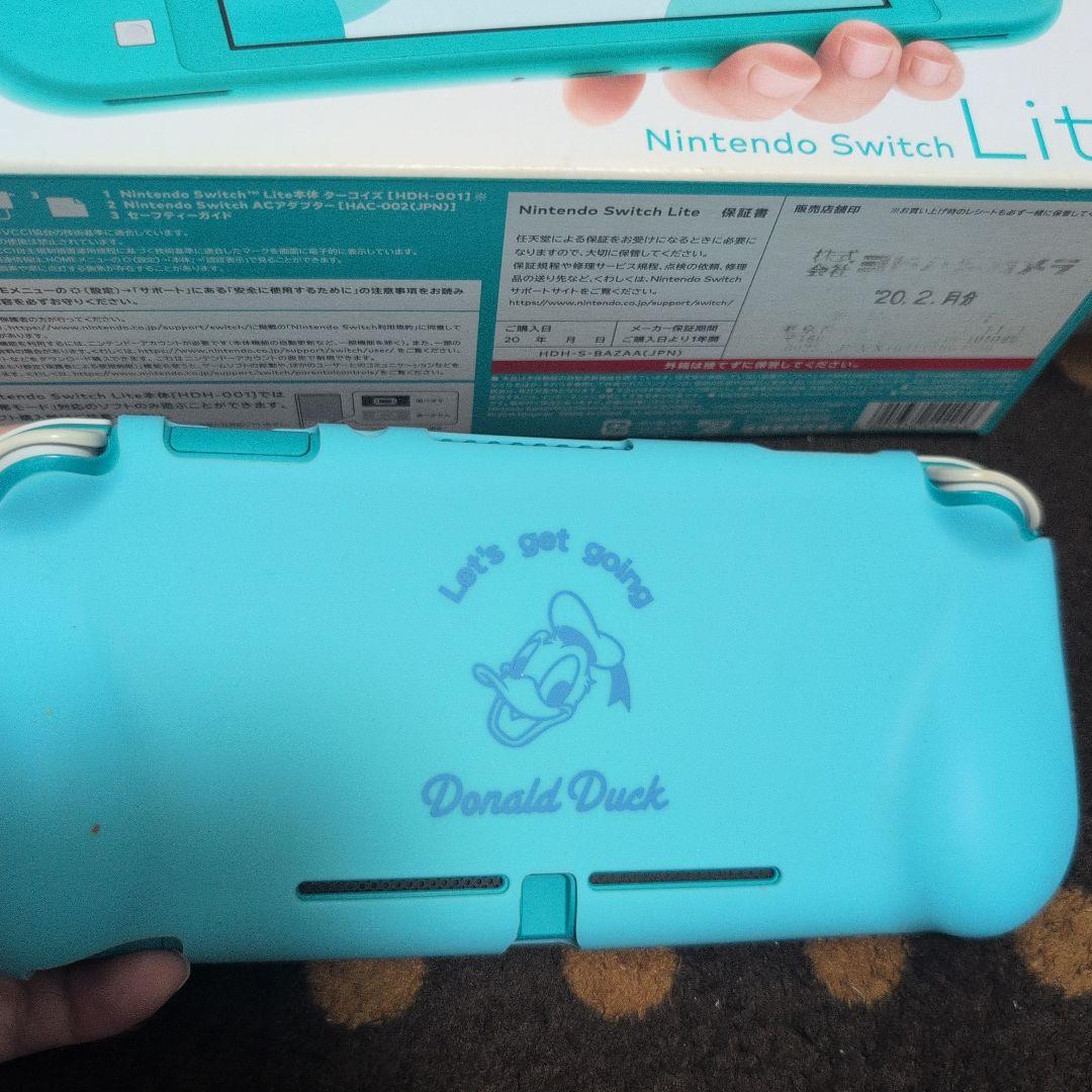 Nintendo Switch Lite ターコイズ ドナルドダック