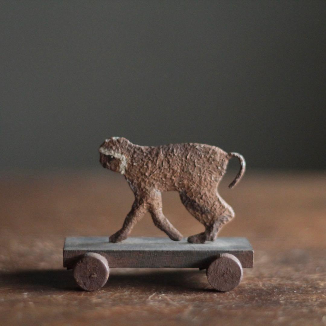 古い フランス 猿車 オブジェ 古道具 アンティーク