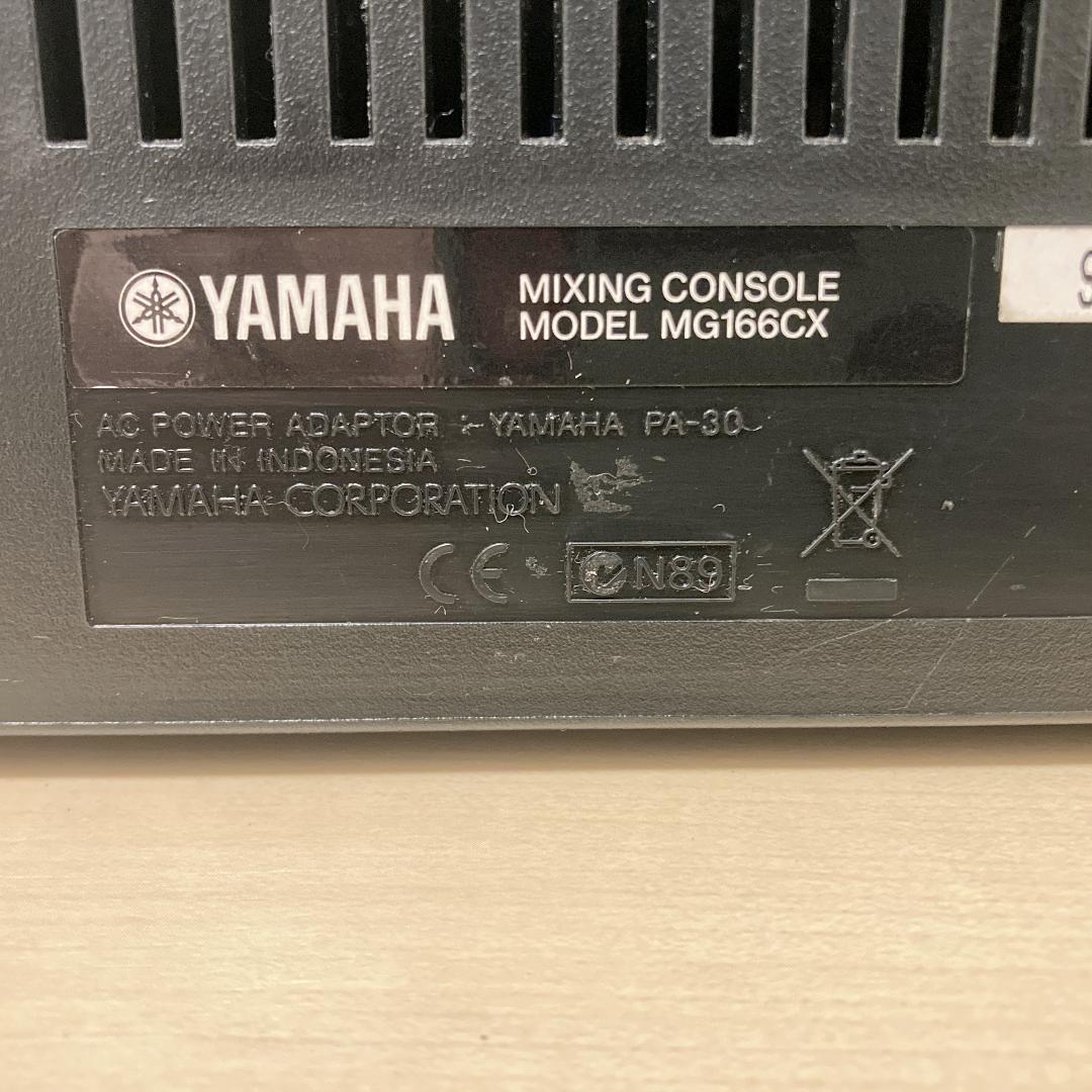 YAMAHA MG166CX 16CHアナログミキサー 基本動作確認済 AC付