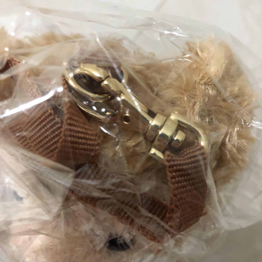 お顔厳選　ぬいぐるみポーチ　ダッフィー　赤リボン　レア