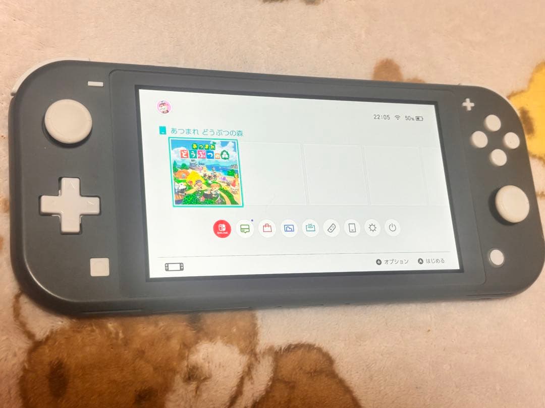 Nintendo Switch Lite グレー ACアダプター付き