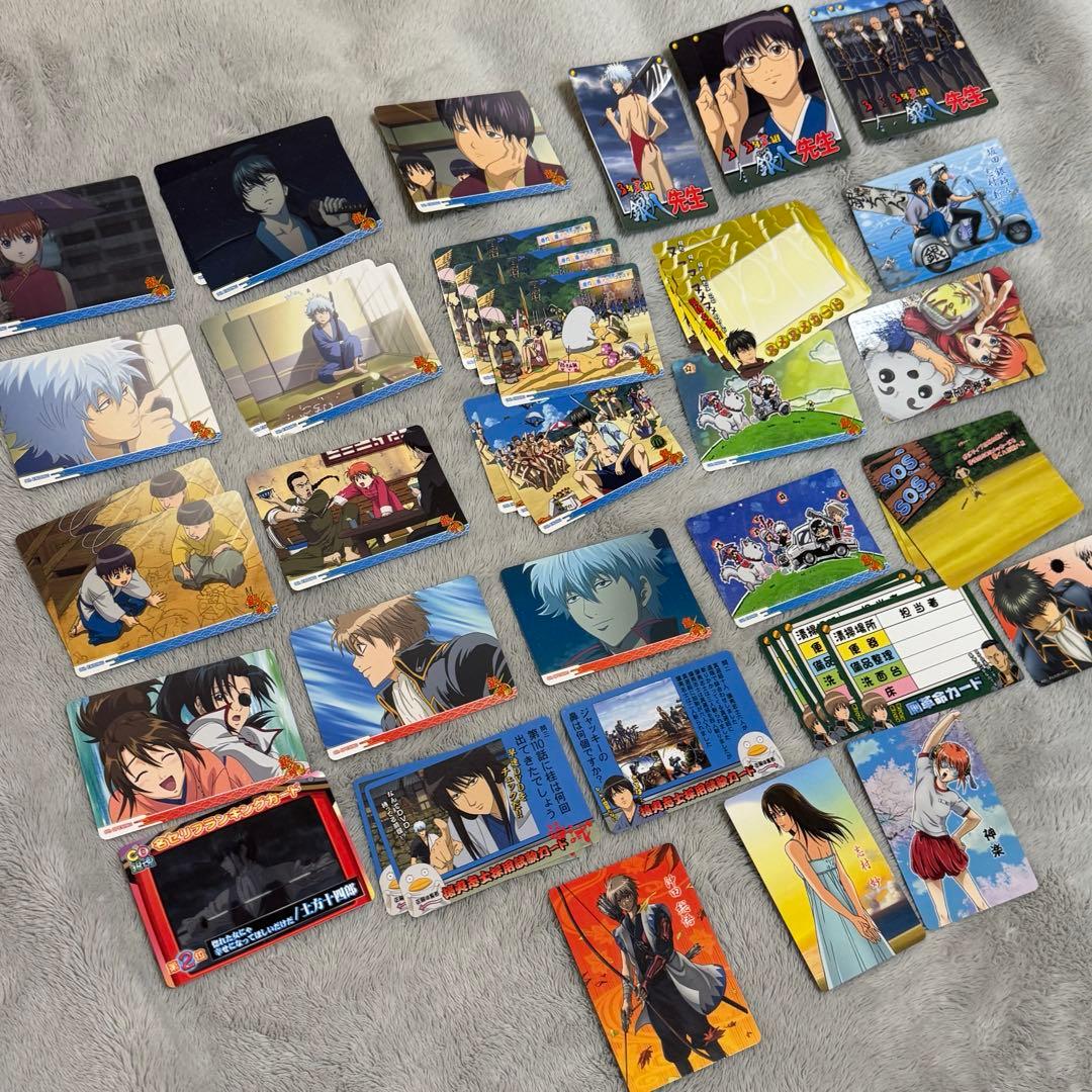 銀魂 クリアコレクション トレーディングカード カードダス約170枚セット