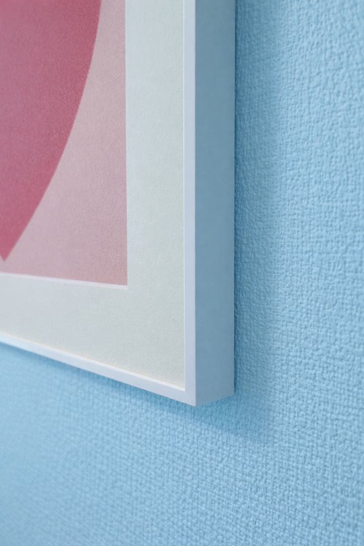 【額装済】アンディ・ウォーホル ポスター「4つのハート」世界堂 額縁