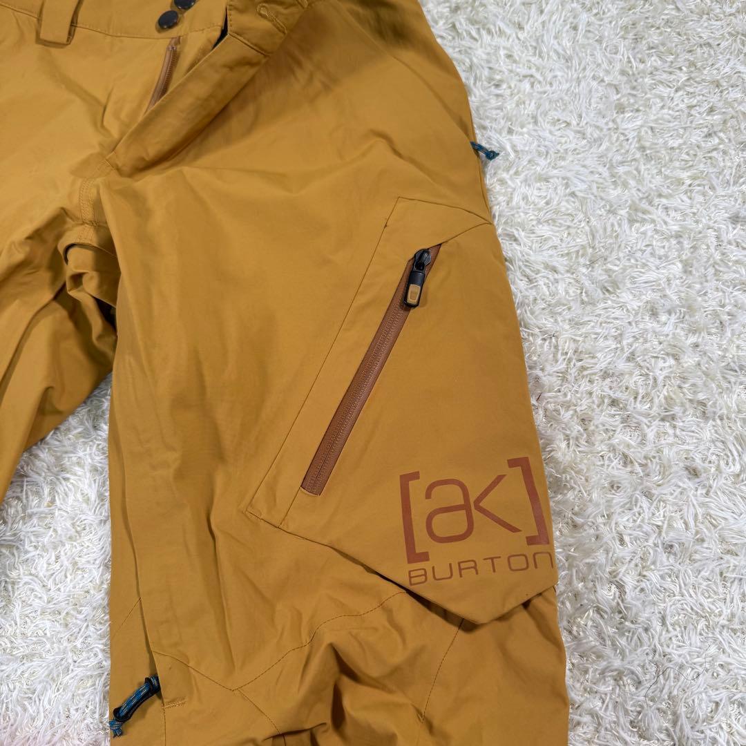 【訳アリ】バートン　ak　メンズ　GORE　CYCLIC　PT　黄土色　M相当