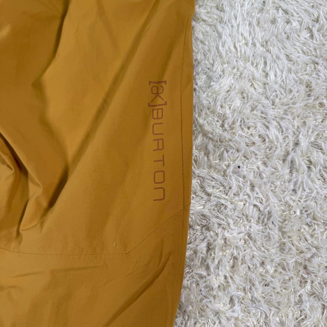 【訳アリ】バートン　ak　メンズ　GORE　CYCLIC　PT　黄土色　M相当