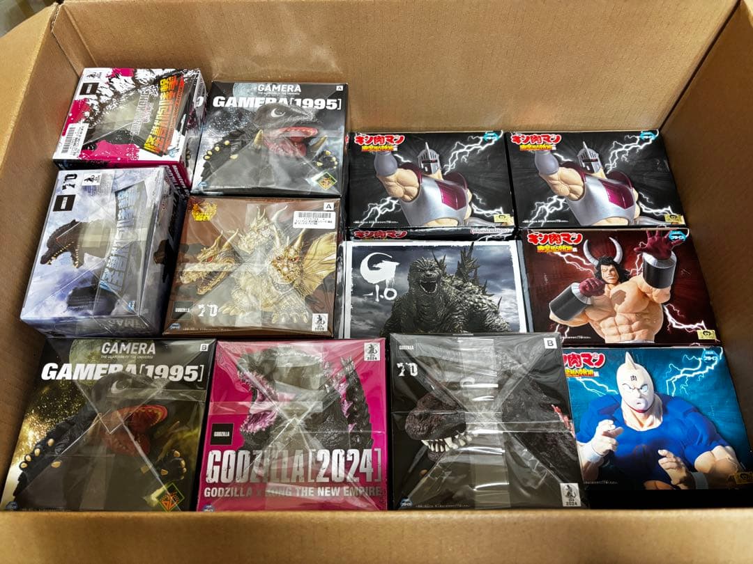 キン肉マン ゴジラ フィギュア まとめ売り24点【新品未開封】