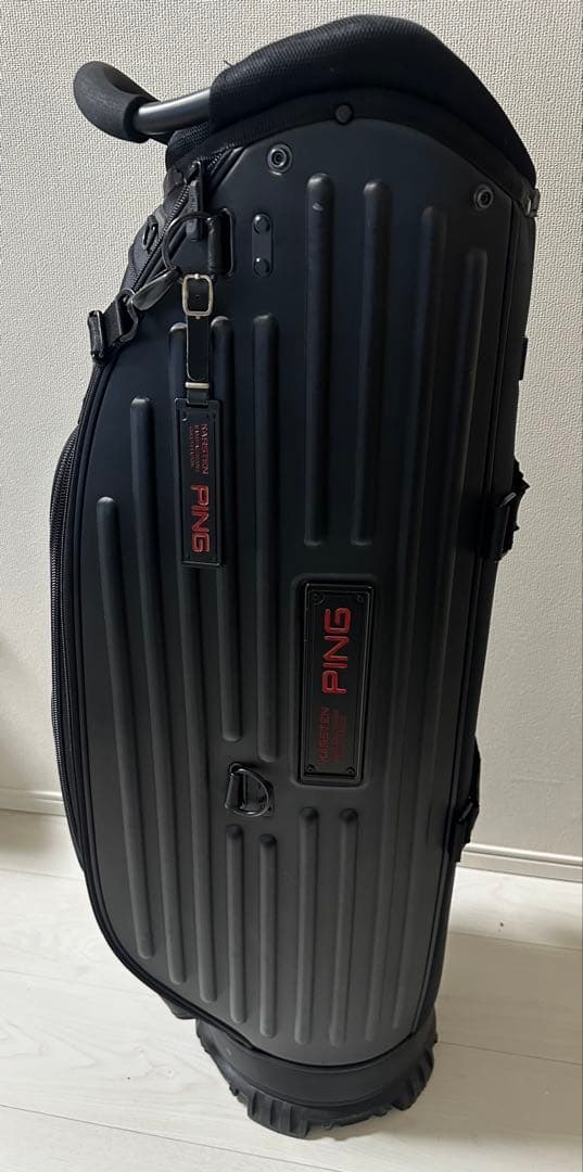 かず　PING ピン キャディバッグ ワンポケット Black