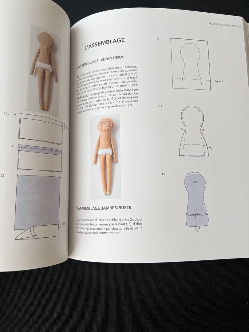 POUPÉE À COUDRE - ドールスタイリング本