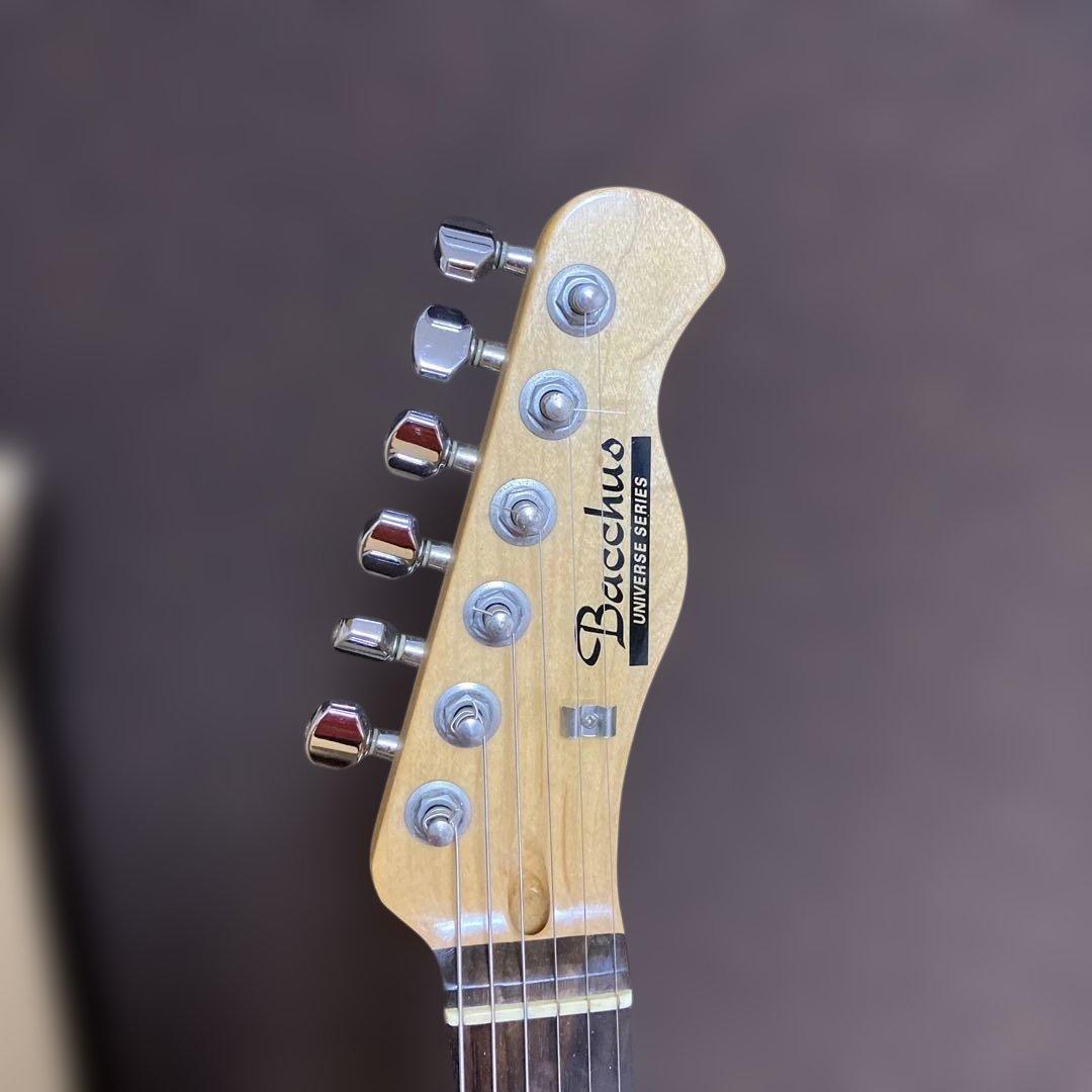 バッカス Bacchus 旧帯ロゴ BTE ユニバ テレキャス 劇鳴 訳有中古品