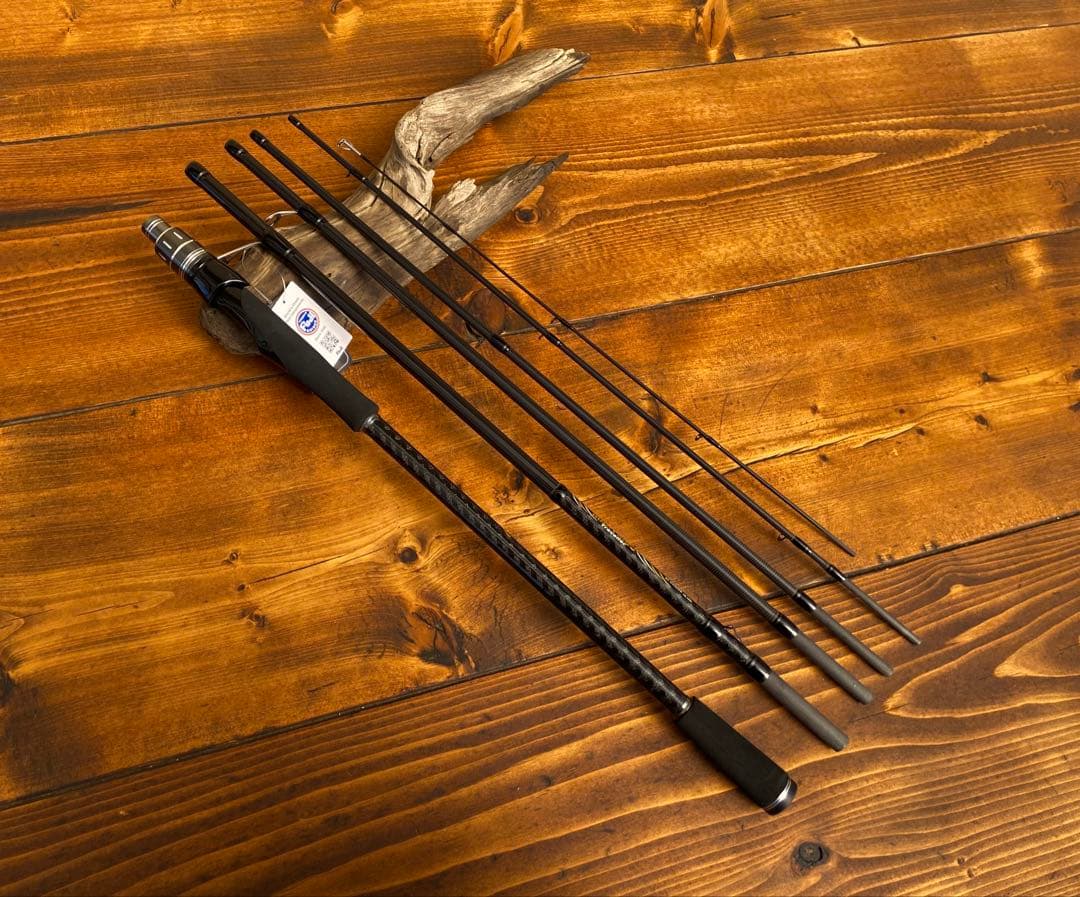 ライトショアジギング 10ft 3M パックロッド　ブラック　ショアジギング