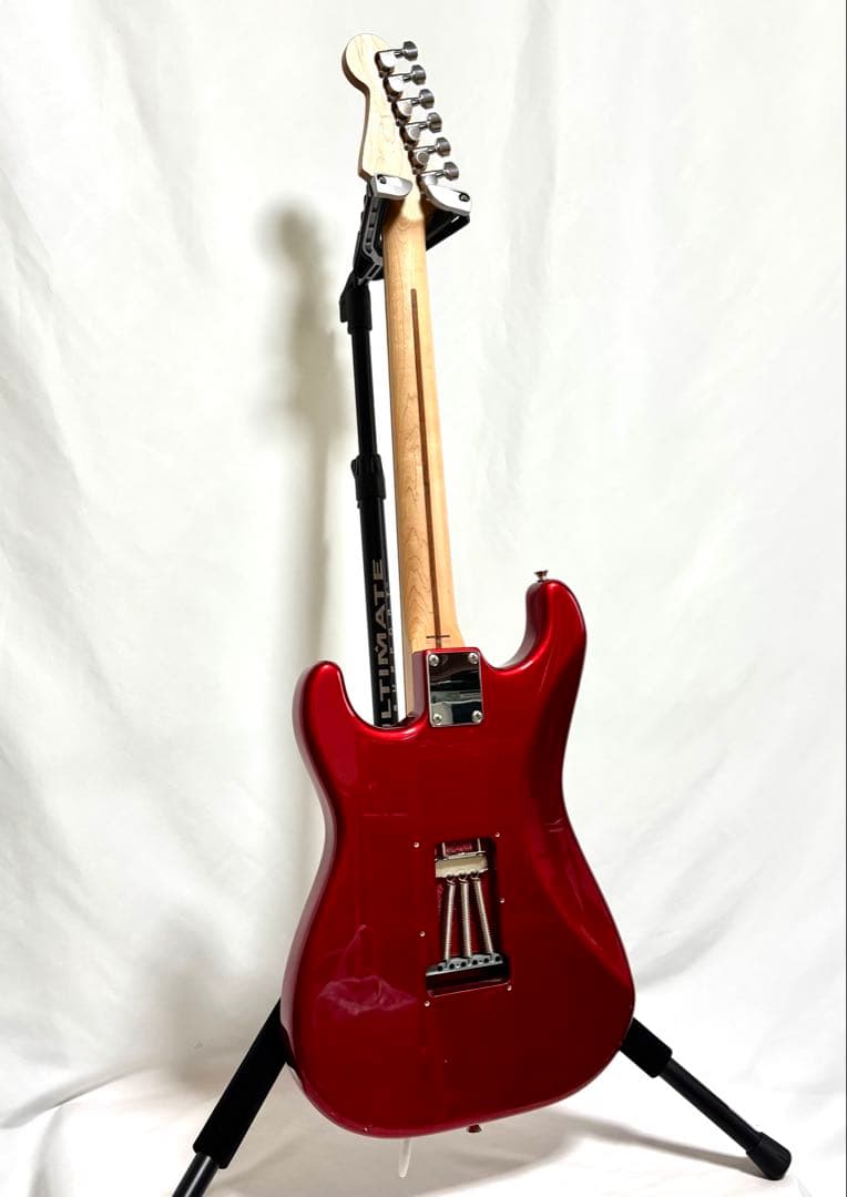 【新品弦張替済】Fender Japan ストラト キャディーアップルレッド