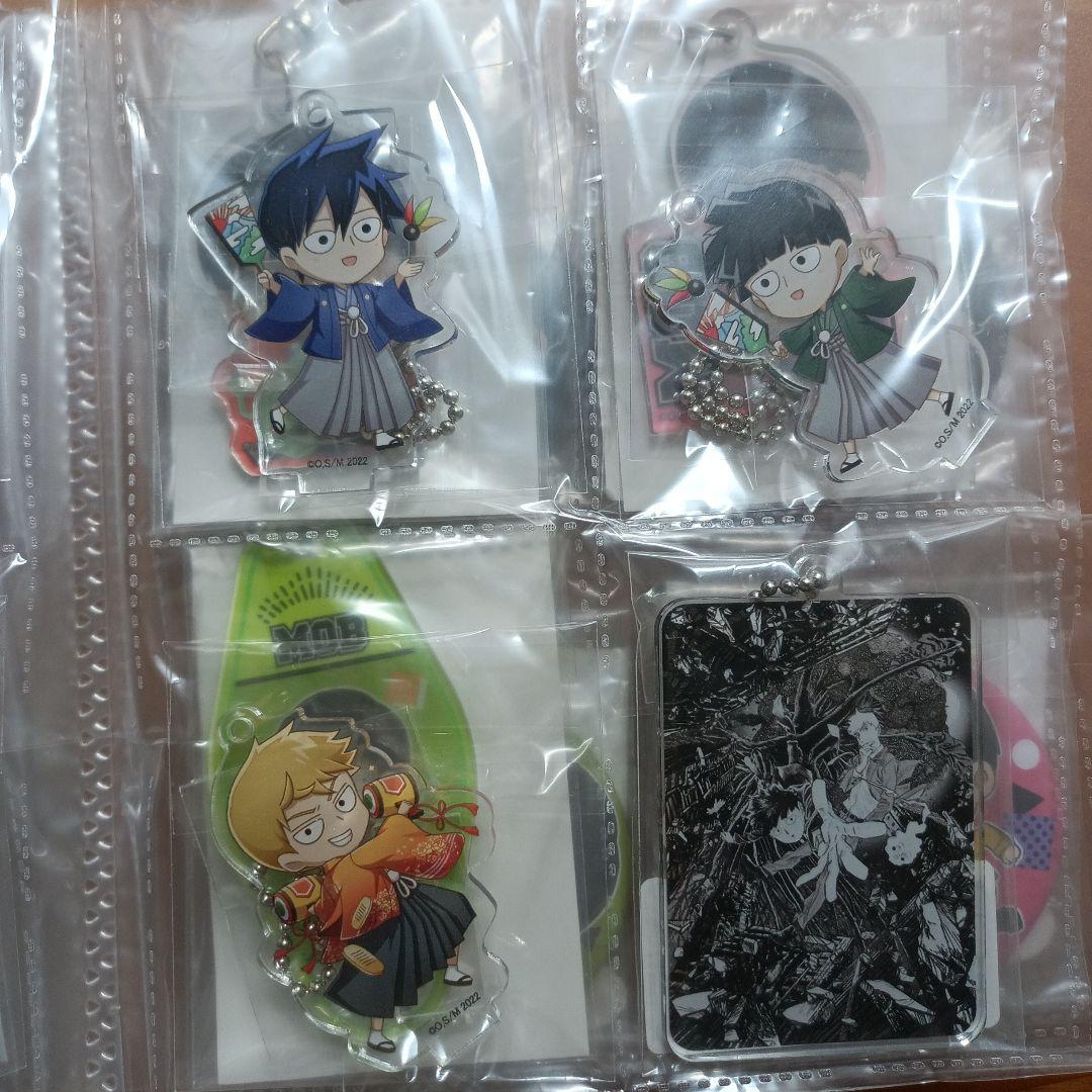 【匿名配送】モブサイコ100　缶バッジ　アクリルキーホルダー　など　まとめ