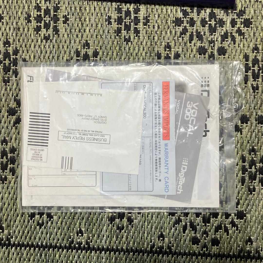 Digitech vocal300 ボーカルエフェクター